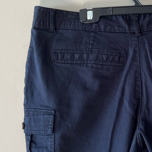 Dockers Black Twill Cargo Shorts - Picture 9 of 13